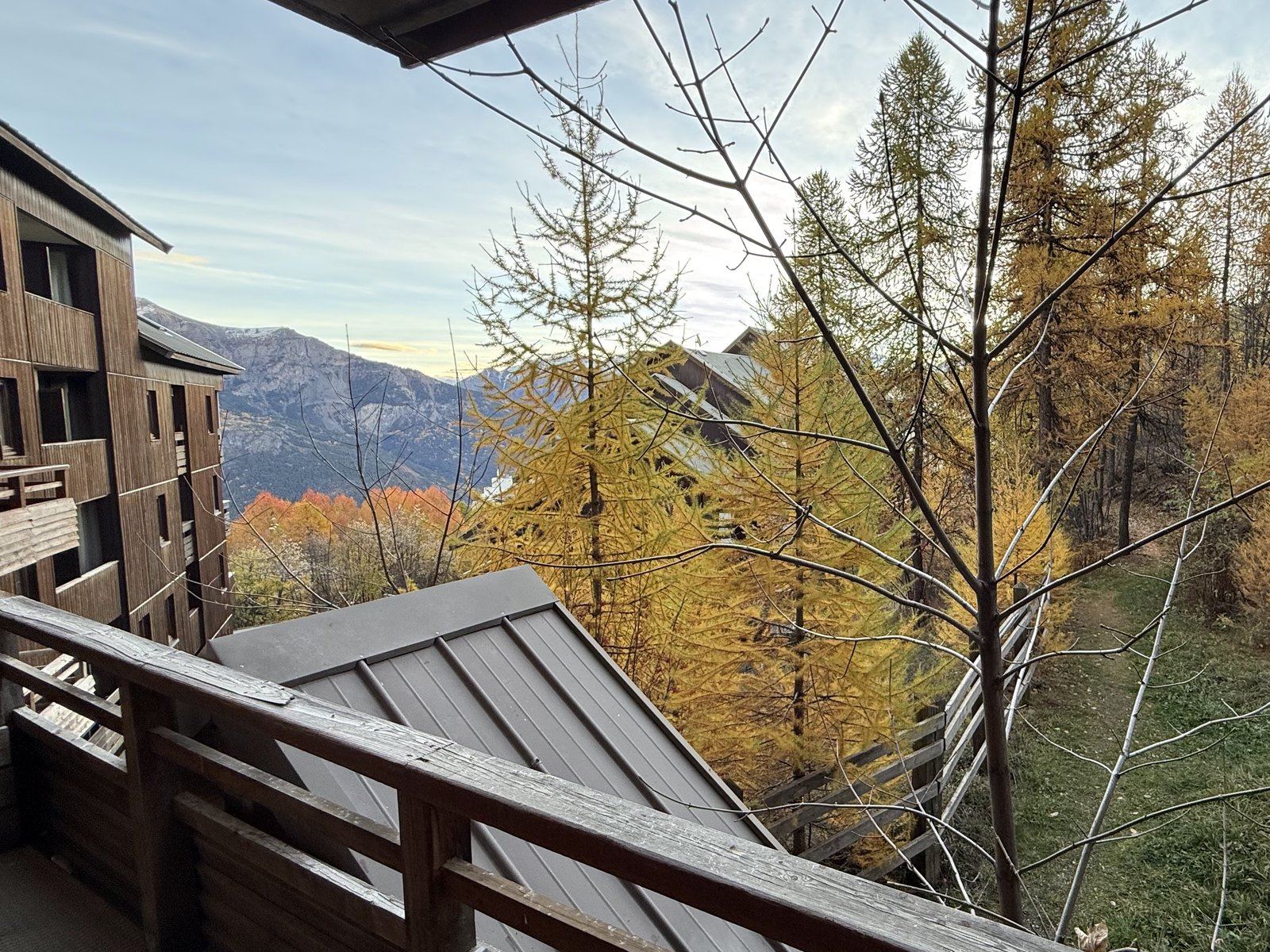 La vue depuis le balcon · Appartement 405